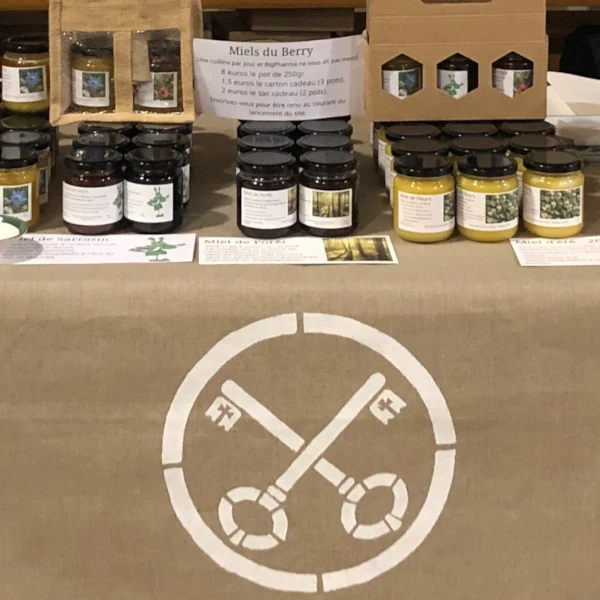 Vente St Pierre - gamme de miels