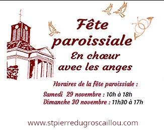 Fête paroissiale "en choeur avec les anges"
