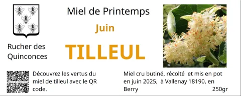 Miel de Tilleul 2025