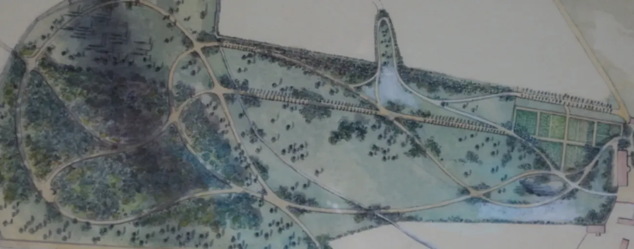 Plan du 18ème du verger