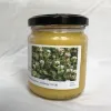 Pot de 250gr de miel milles fleurs, été 2024, face2
